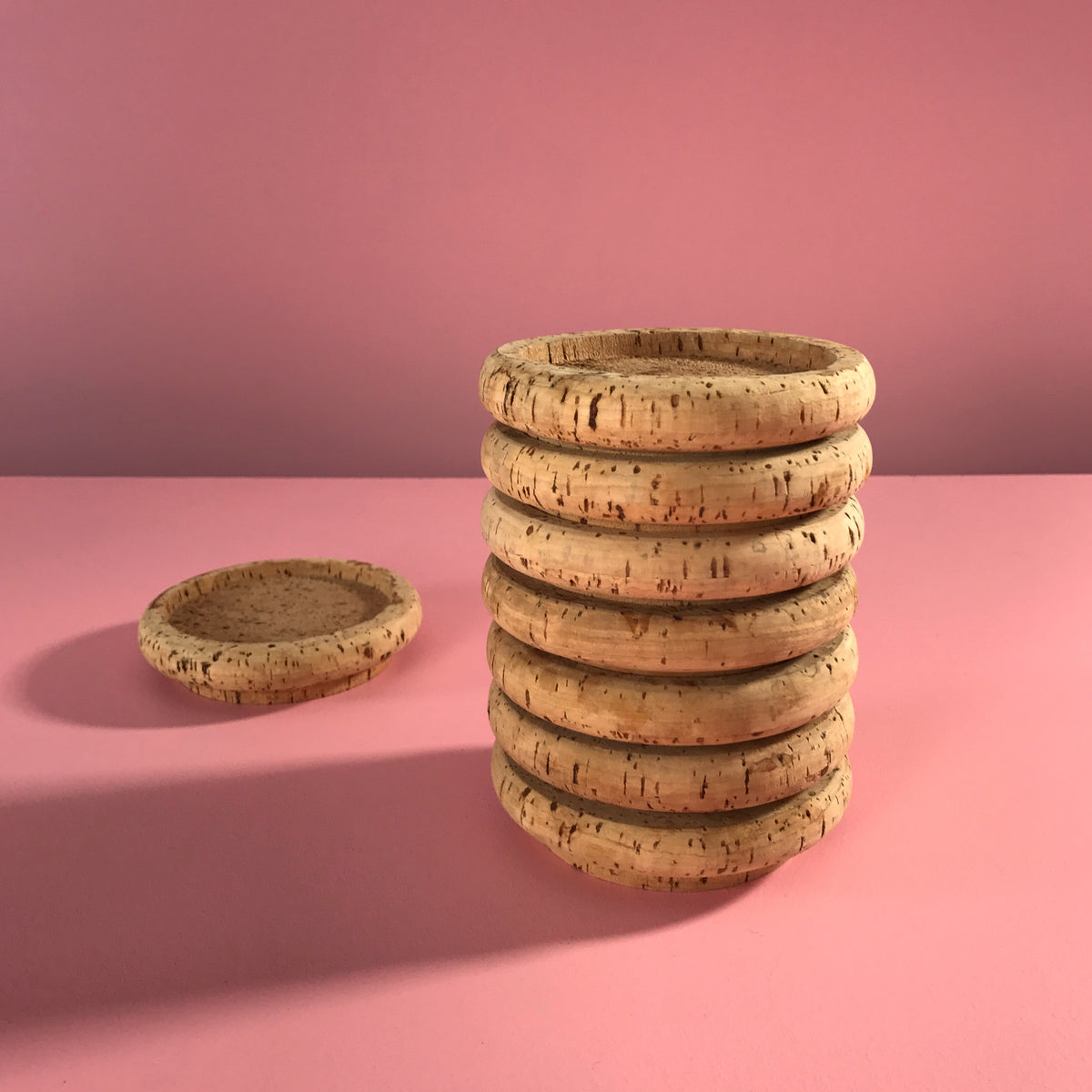 Stackable Cork Coasters – Redhead Drinking Creations