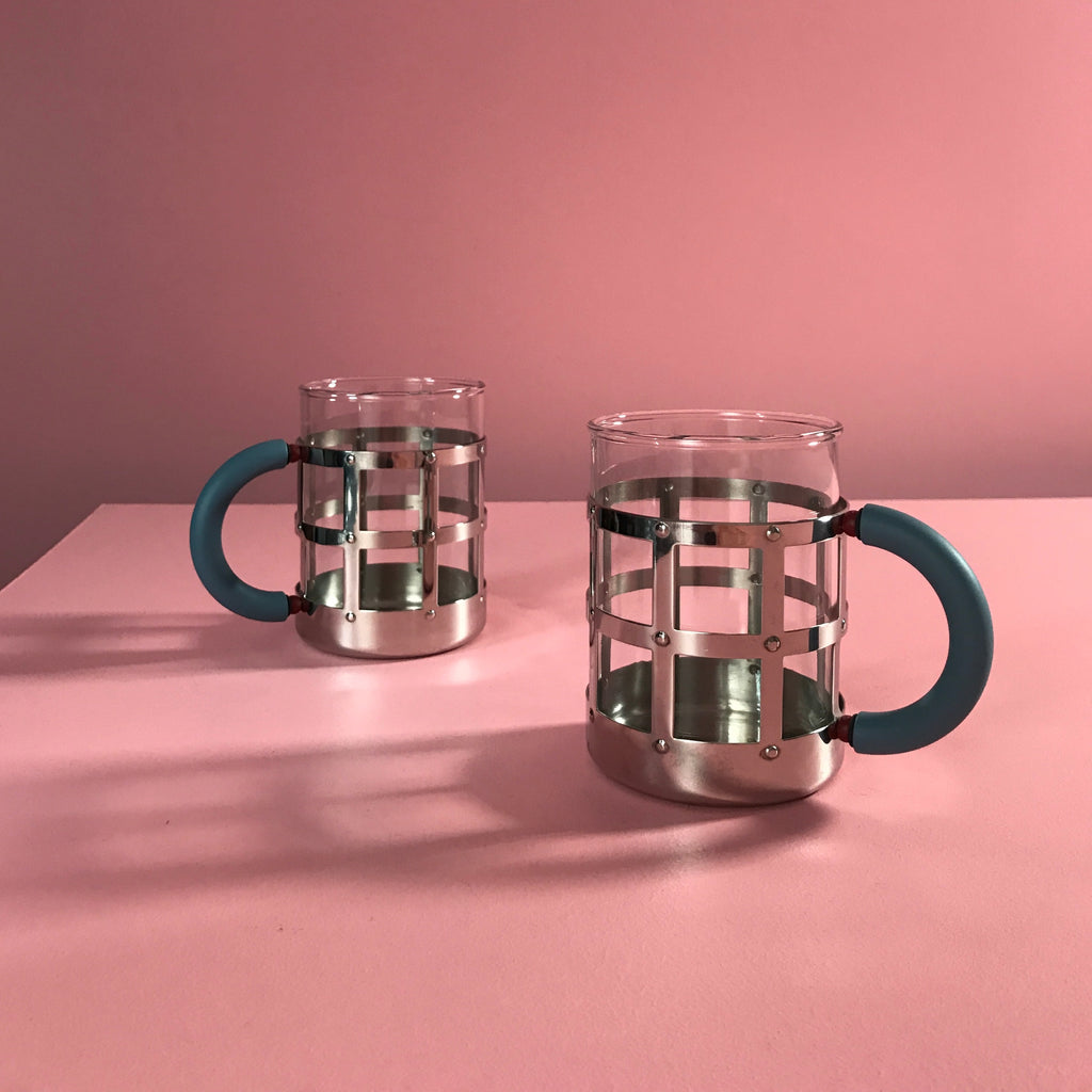 S/2 "MGMUG" Mugs by Michael Graves for Alessi
