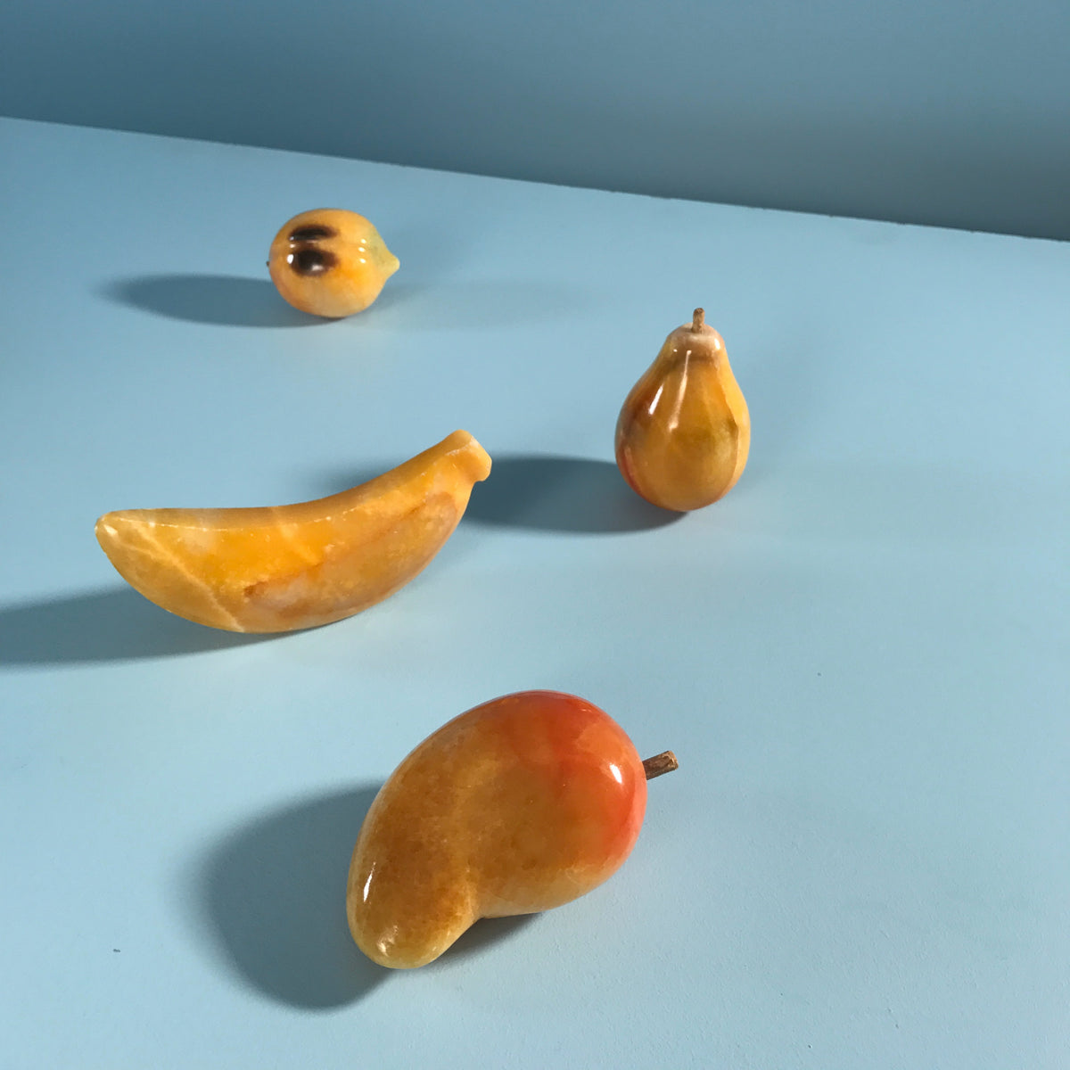 Alabaster Stone Fruit Set – Sincerely Yours Unlimited
