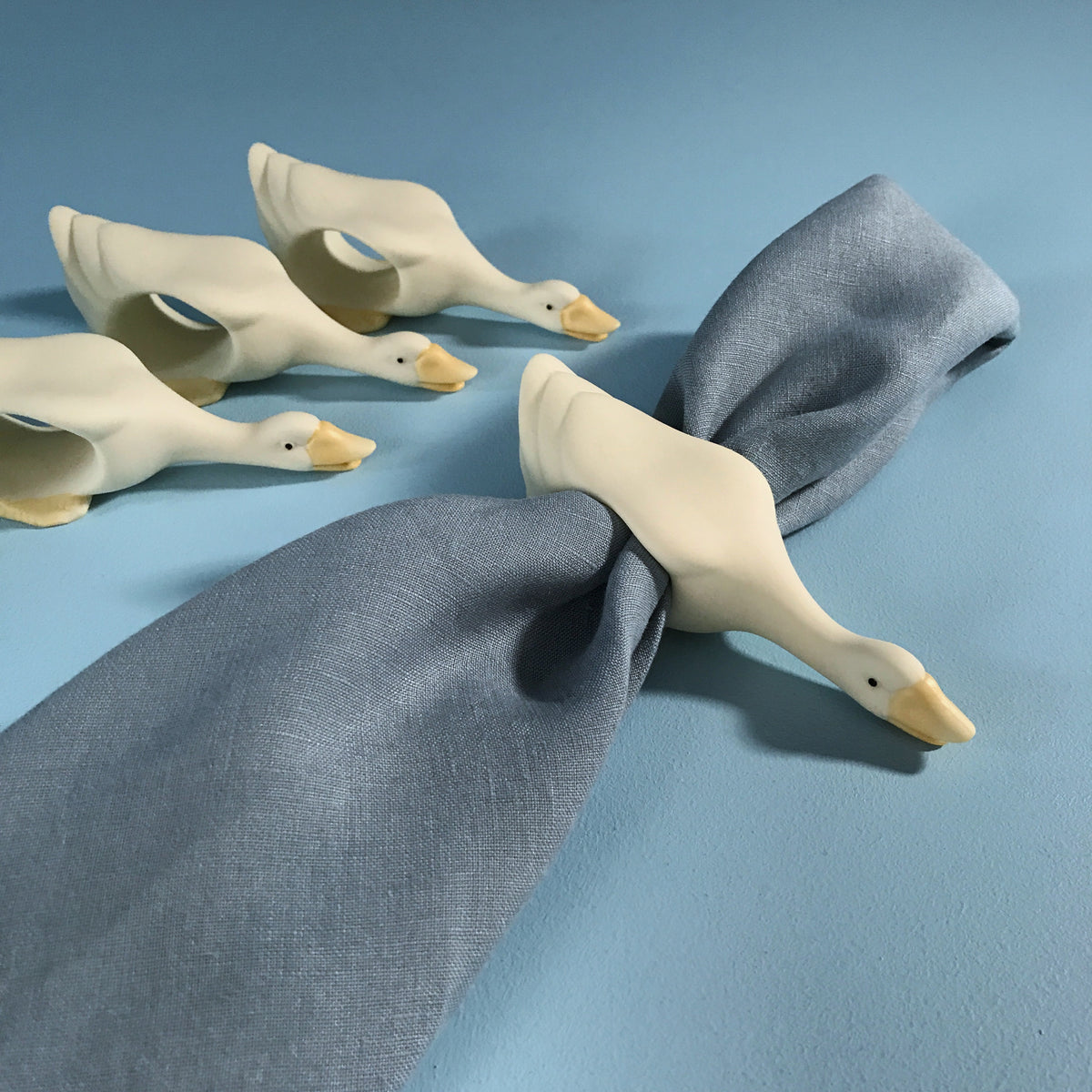 Duck napkin online rings