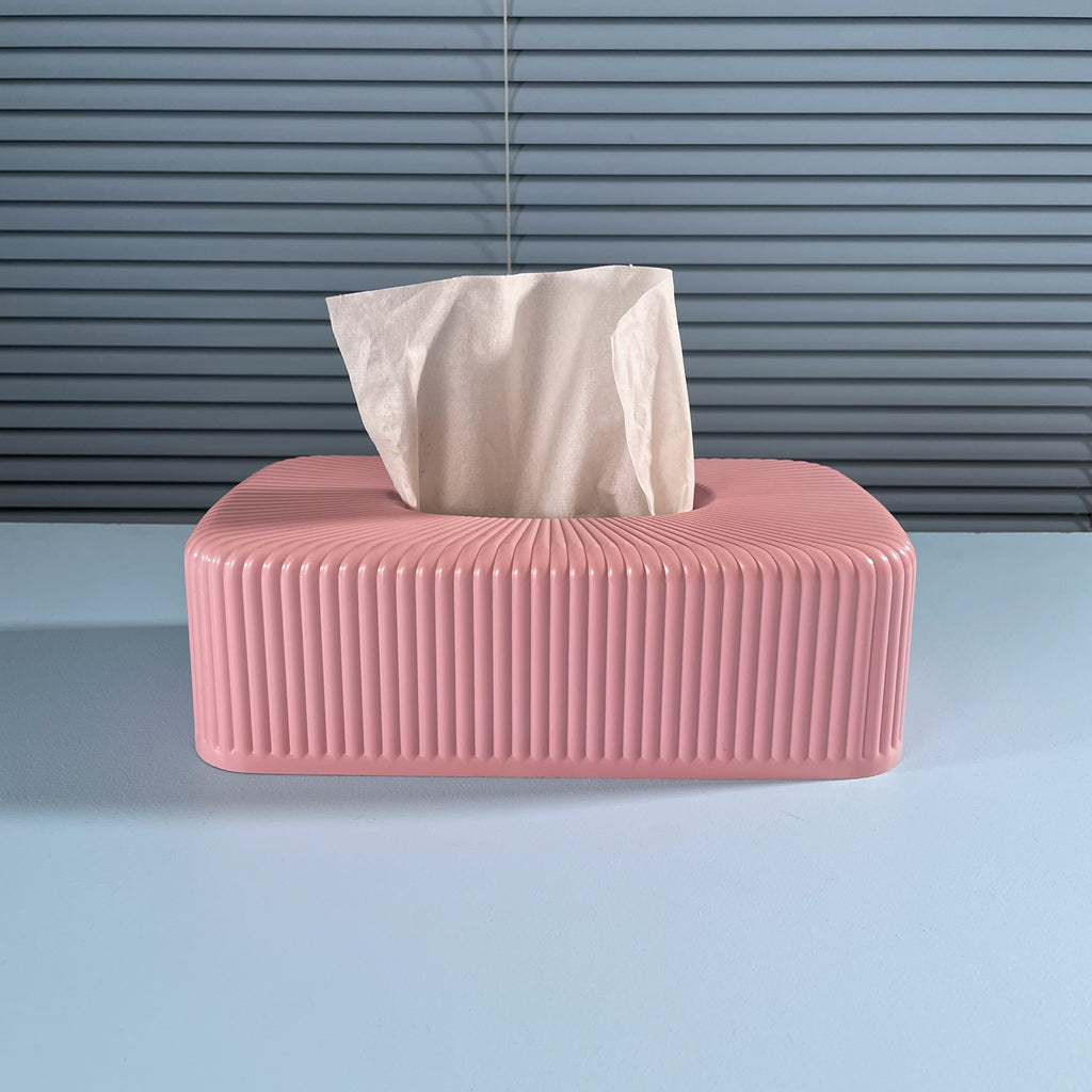 '80s Mauve Tissue Box Cover